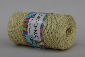 Пряжа Macrame Mini Lurex, цв.124