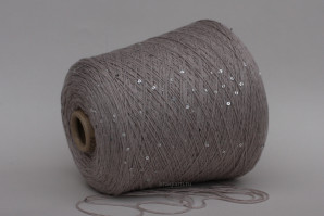 Пряжа Paillettes Merino, цв.Polveroso