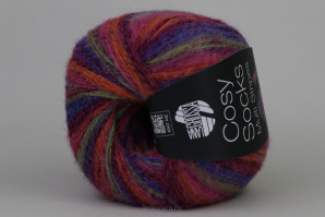 Пряжа Cosy Socks Multi Stripes, Lana Grossa, цв.156
